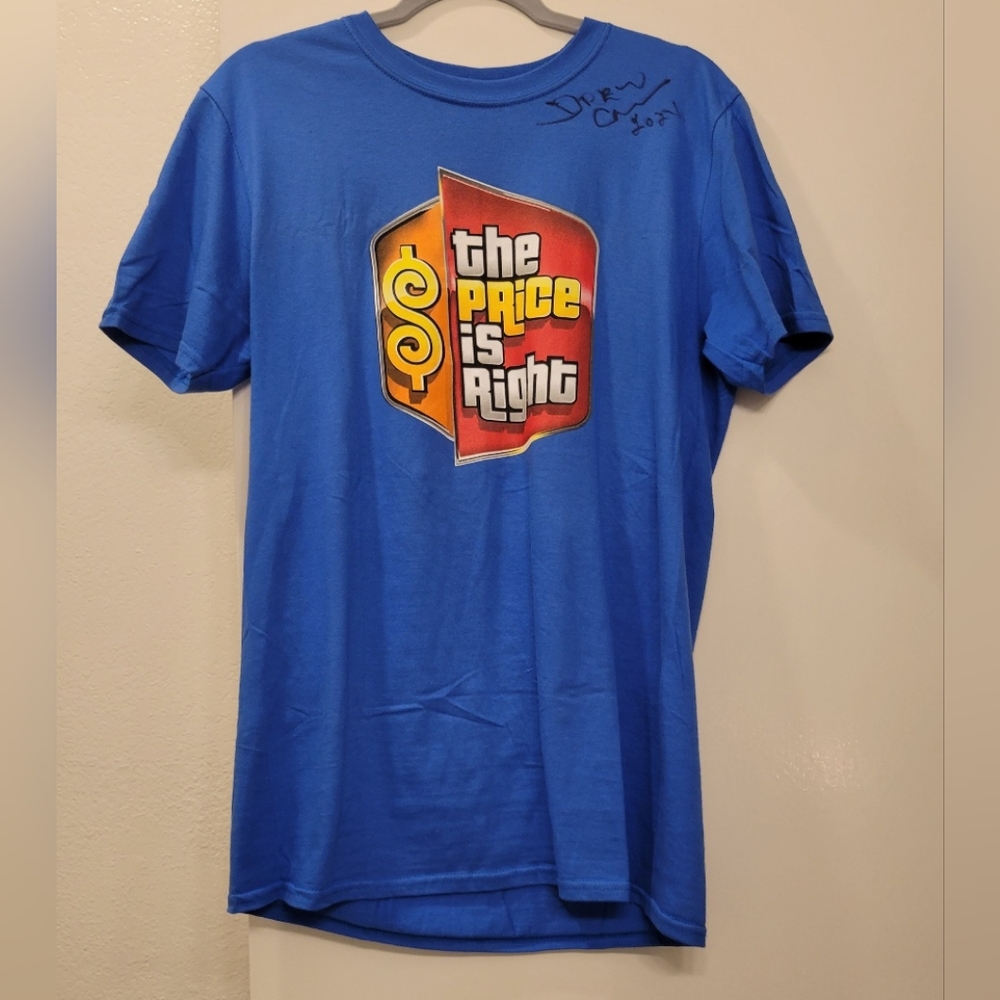 "The Price is Right" T-shirt, Autographed by Drew Carey!